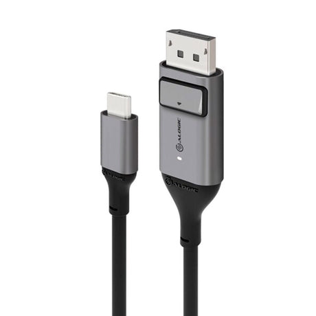 ALOGIC USB-C til DisplayPort 4K 60Hz Kabel - 2 Meter - Sort