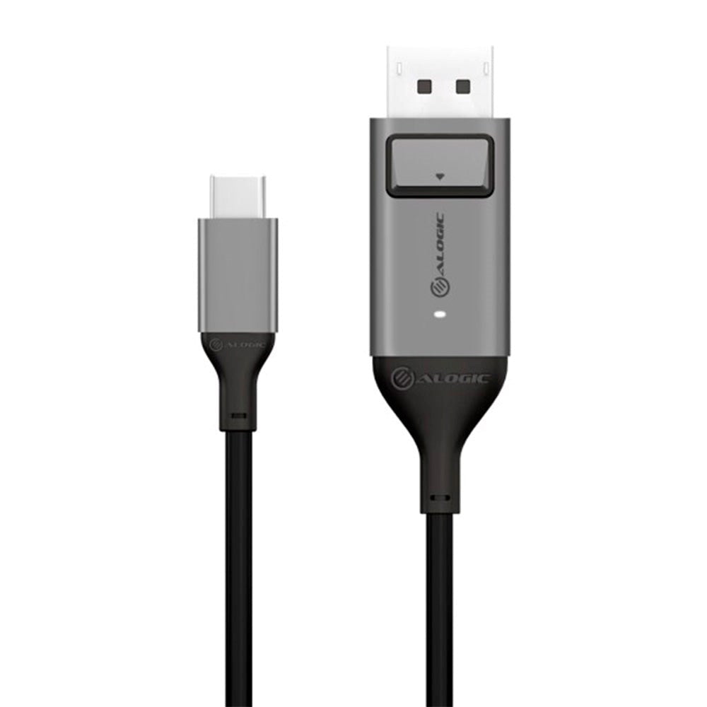 ALOGIC USB-C til DisplayPort 4K 60Hz Kabel - 2 Meter - Sort