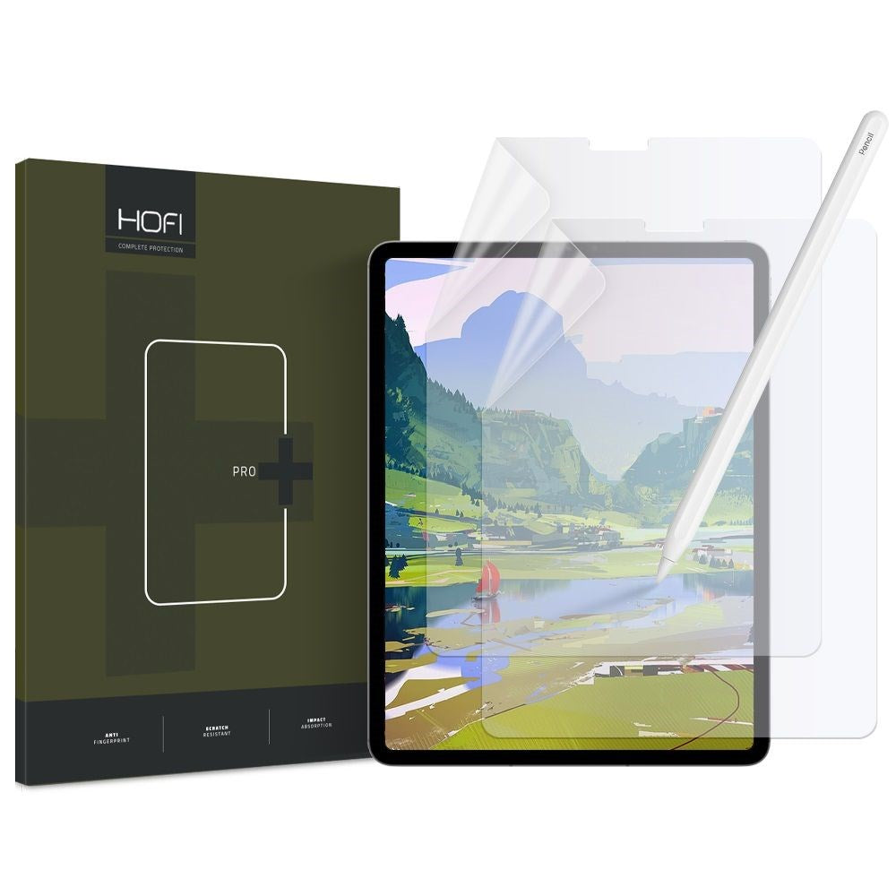 HOFI iPad Air (2022 / 2020) / Pro 11 (2022 / 2021 / 2020 / 2018) Paper Pro+ Beskyttelsesfilm - 2 stk. - Mat Gennemsigtig