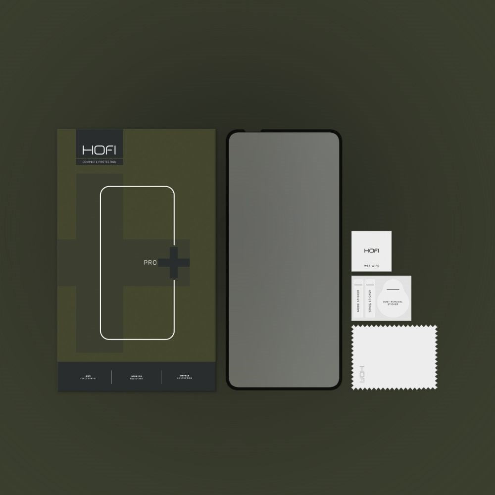 Hofi Motorola Moto G72 Glass Pro+ Skærmbeskyttelsesglas - Case Friendly - Sort Kant