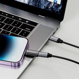 Tech-Protect Trådløs Lightning til USB-C Adapter - Sort