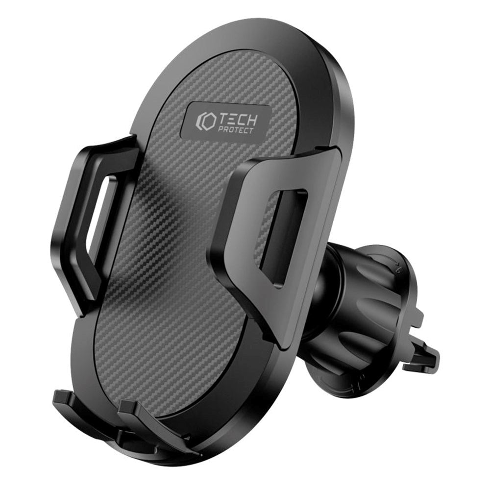 Mobilholder til Bil - Tech-Protect V5 - Instrumentbræt & Ventilationsanlæg - Mobil: 50 - 90mm - Sort