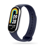 Tech-Protect Xiaomi Smart Band 8/9 Iconband Fleksibel Plastik Rem - Navy Blå