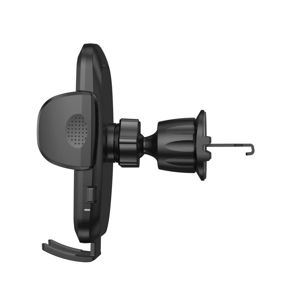 Tech-Protect Bilholder m. Trådløs Opladning til Instrumentbræt & Ventilationsanlæg - Maks Mobil: 50 - 95mm - Sort