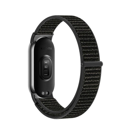 Tech-Protect Nylon Rem til Xiaomi Smart Band 8 / 9 - Sort