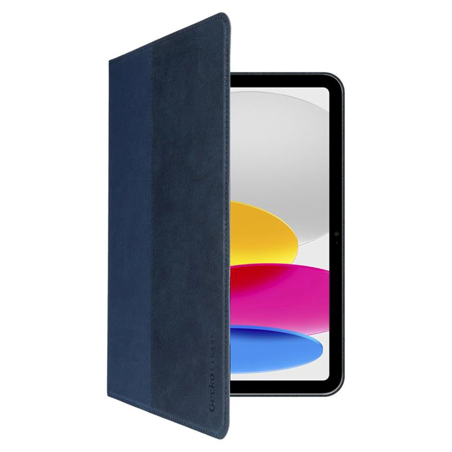 iPad 11" (2025) / iPad 10.9" (2024/2022) Gecko Easy-Click Læder Flip Case - Blå