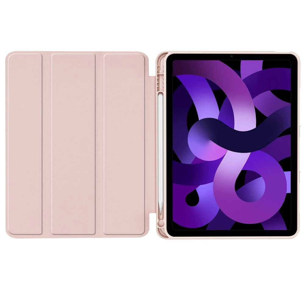 Tech-Protect iPad Air 11-10.9" (2026-2020) SC Flip Cover m. Apple Pencil Holder - Pink