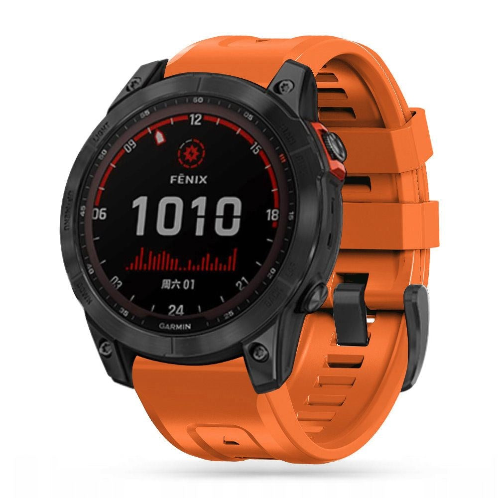Tech-Protect Universal Garmin 22mm Iconband Line Silikone Rem - Orange