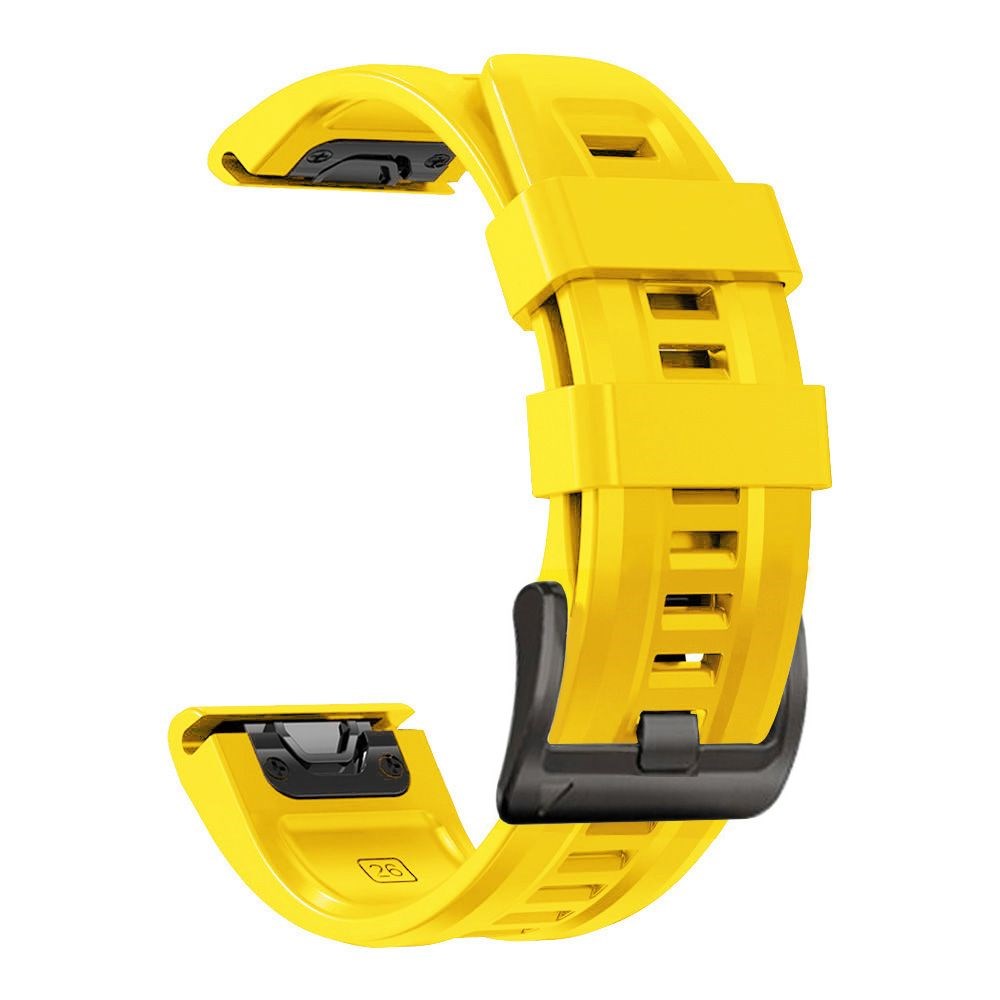 Tech-Protect Universal Garmin 22mm Iconband Line Silikone Rem - Gul