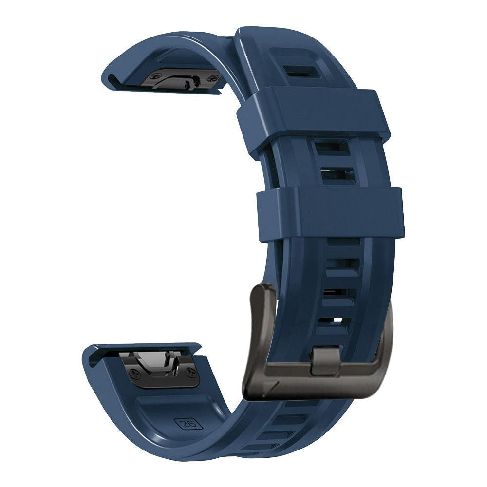 Tech-Protect Universal Garmin 26mm Iconband Line Silikone Rem - Navy Blå