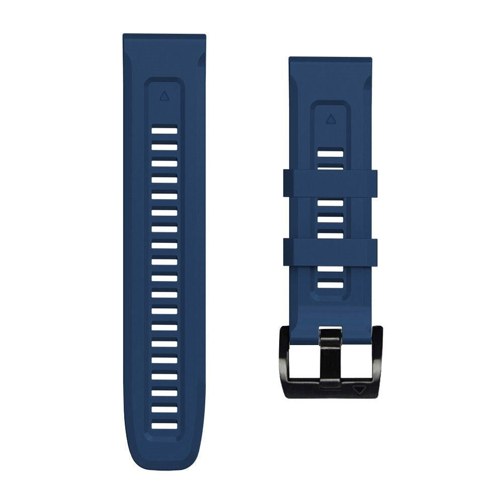 Tech-Protect Universal Garmin 26mm Iconband Line Silikone Rem - Navy Blå