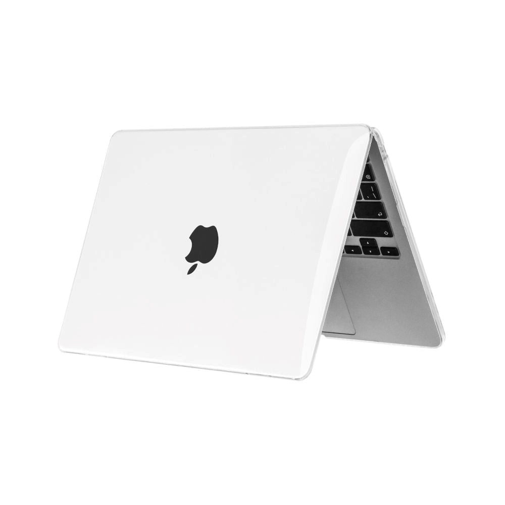 MacBook Air 13" M2/M3/M4 (2022-2025) - Tech-Protect Smartshell MacBook Case - Crystal Clear
