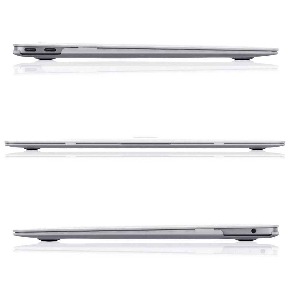 MacBook Air 13" M2/M3/M4 (2022-2025) - Tech-Protect Smartshell MacBook Case - Crystal Clear