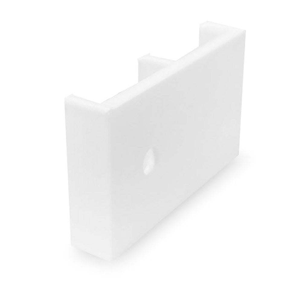 Light Solutions - Dobbelt Beslag til Hue LightStrip V4 & Gradient - 10 stk. - Hvid