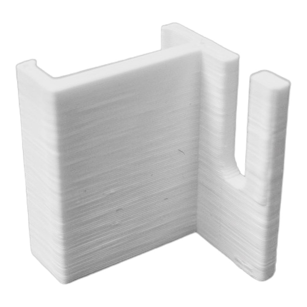 Light Solutions - Beslag til Hue LightStrip V4 & Gradient 90° - 10 stk. - Hvid