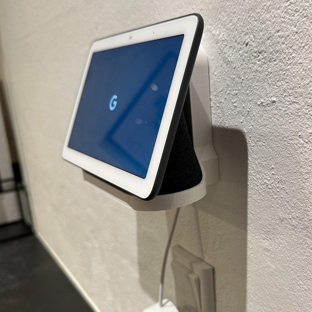 Light Solutions - Google Nest Hub Beslag - Hvid