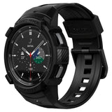 Samsung Galaxy Watch 4 Classic (46mm) SPIGEN Rugged Armor Pro Case - Plastik Cover m. Rem - Matte Black