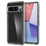 Spigen Google Pixel 8 Pro Ultra Hybrid Case - Gennemsigtig