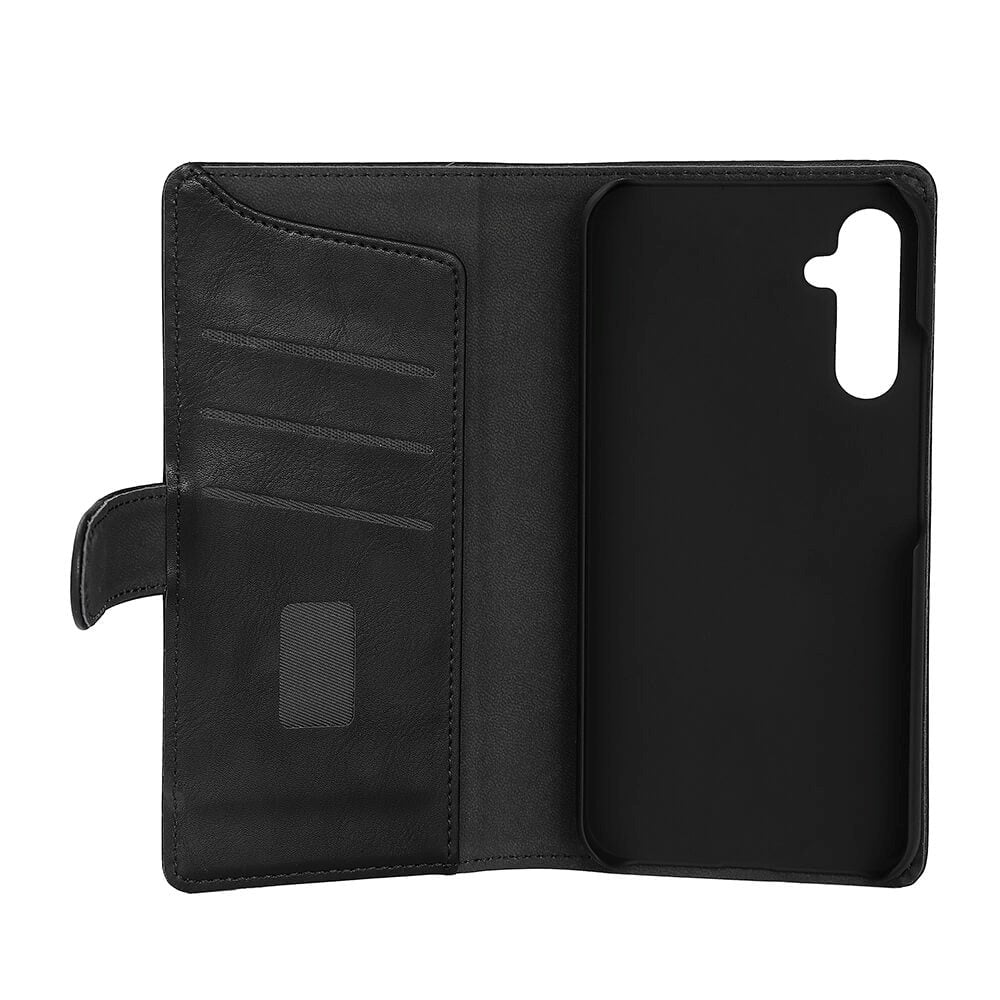 Gear Wallet Samsung Galaxy A34 (5G) - Læder Flip Cover m. Pung - Sort