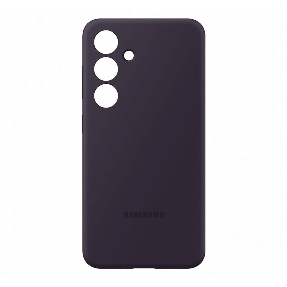 Original Samsung Galaxy S24 Silikone Bagside Cover - Lilla (EF-PS921TEEGWW)