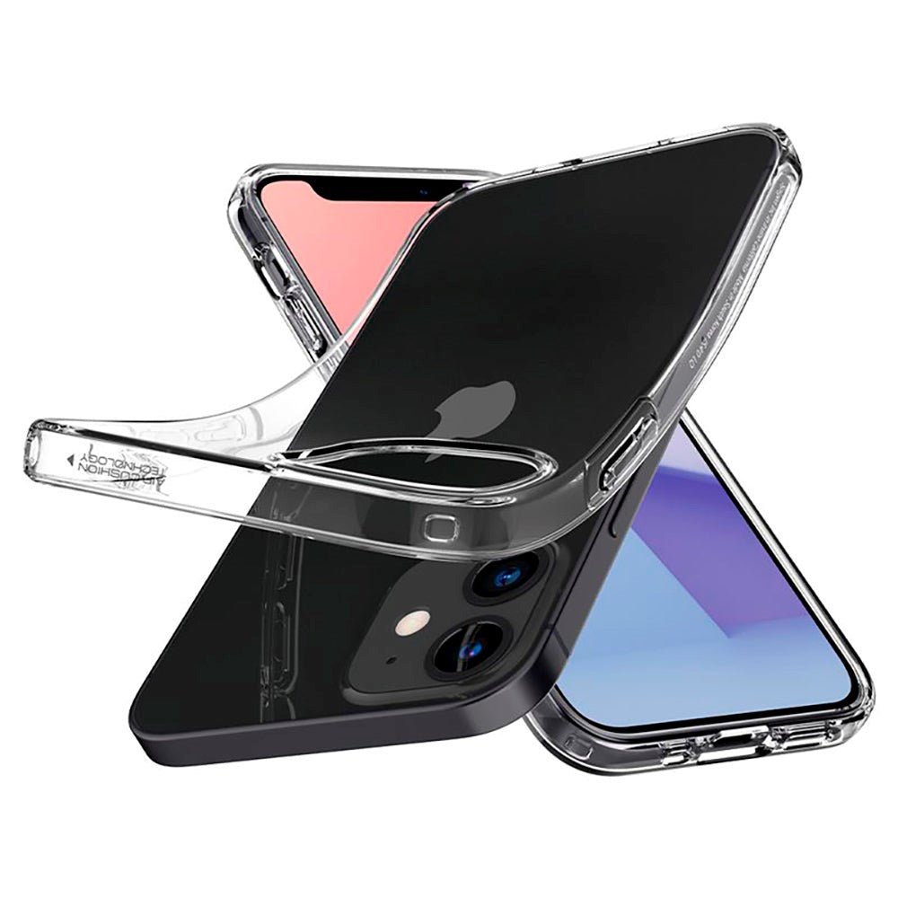 Spigen iPhone 13 Pro Liquid Crystal Mobil Cover - Gennemsigtig