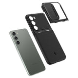 Spigen Samsung Galaxy S23 Optik Armor Cover - Sort