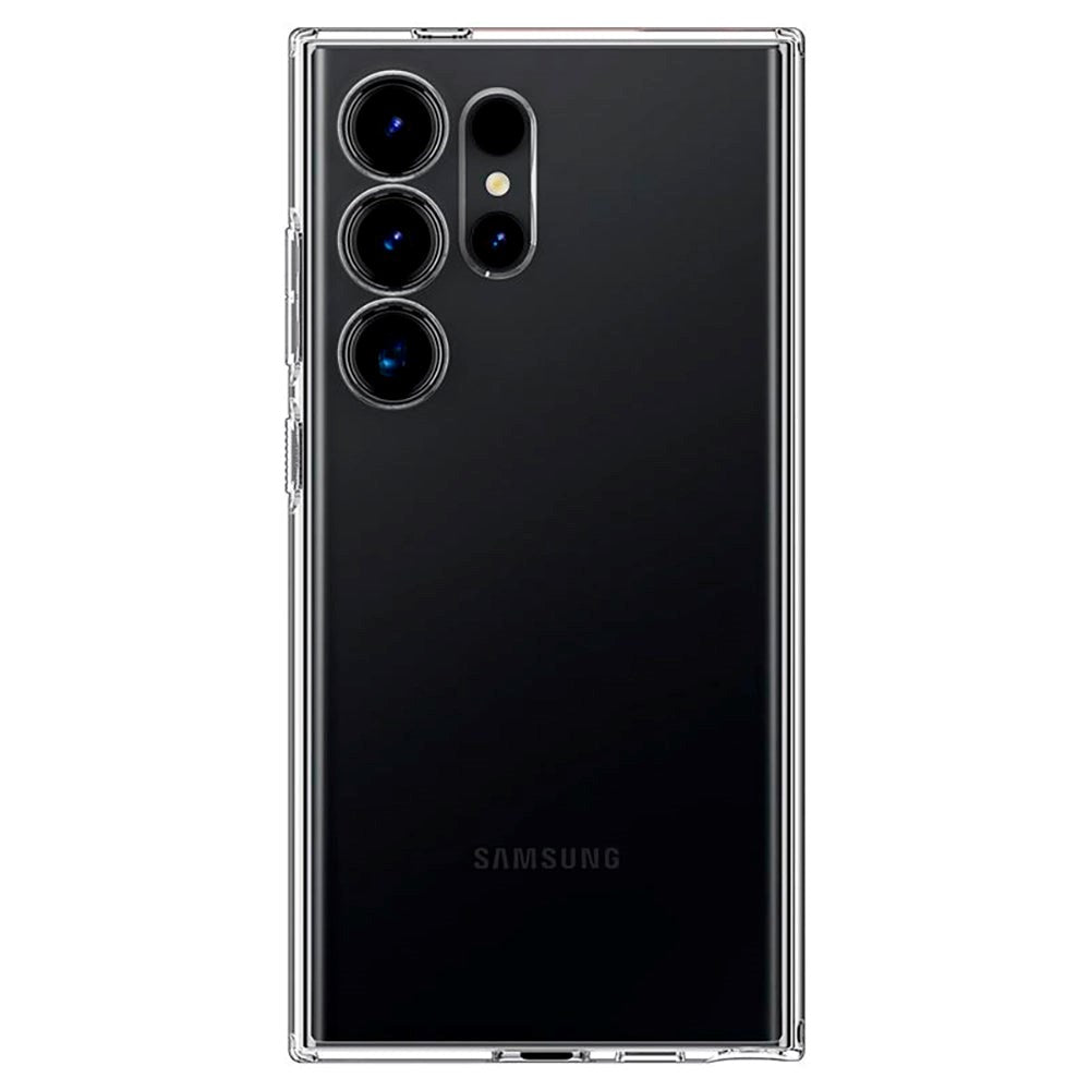 Samsung Galaxy S24 Ultra Liquid Crystal Mobil Cover - Gennemsigtig