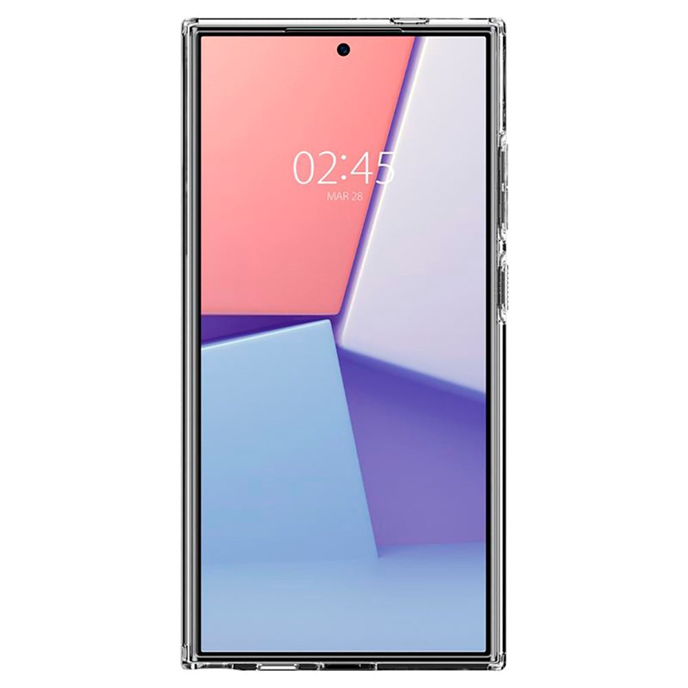 Samsung Galaxy S24 Ultra Liquid Crystal Mobil Cover - Gennemsigtig