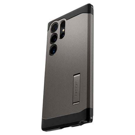 Spigen Samsung Galaxy S23 Ultra Tough Armor Case m. Kickstand - Gunmetal