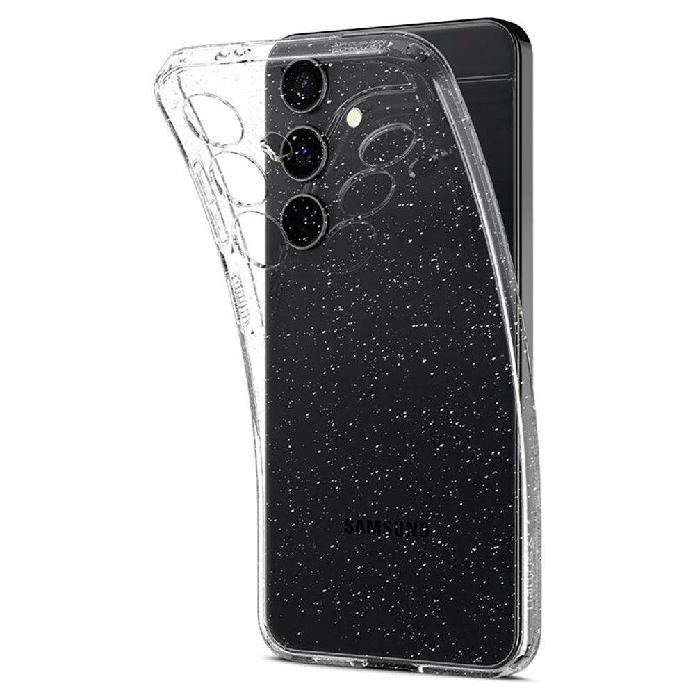 Spigen Samsung Galaxy S24+ (Plus) Liquid Crystal Glitter Cover - Gennemsigtig