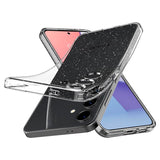 Spigen Samsung Galaxy S24+ (Plus) Liquid Crystal Glitter Cover - Gennemsigtig