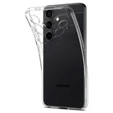 Samsung Galaxy S24 Liquid Crystal Mobil Cover - Gennemsigtig