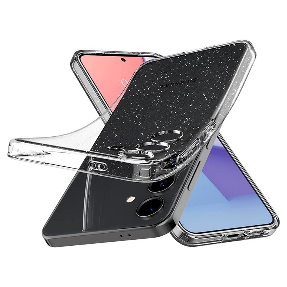 Spigen Samsung Galaxy S24 Liquid Crystal Glitter Cover - Gennemsigtig