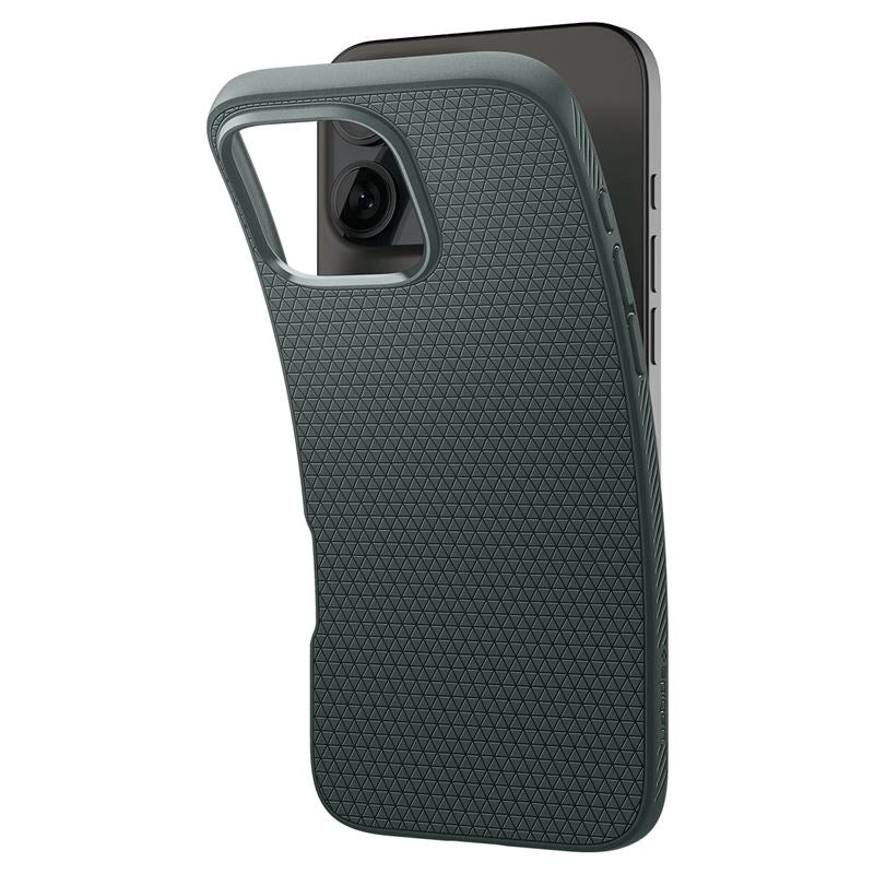 Spigen iPhone 16 Pro Max Liquid Air Bagside Cover - Grøn