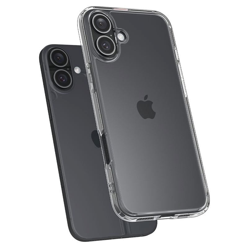 Spigen iPhone 16 Plus Crystal Hybrid Cover - Gennemsigtig