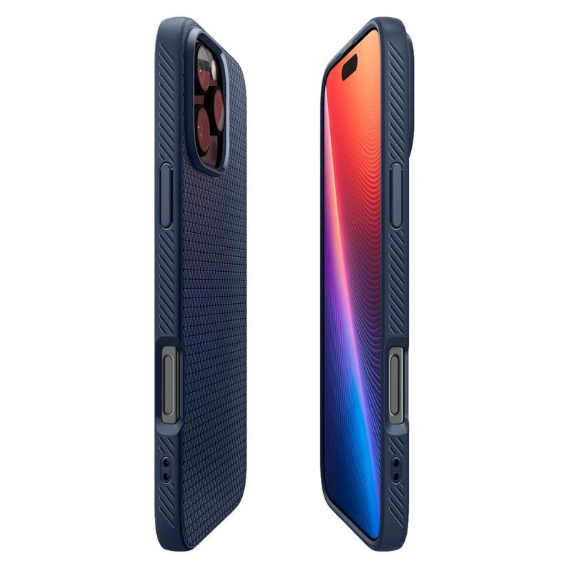 Spigen iPhone 16 Pro Liquid Air Bagside Cover - Blå