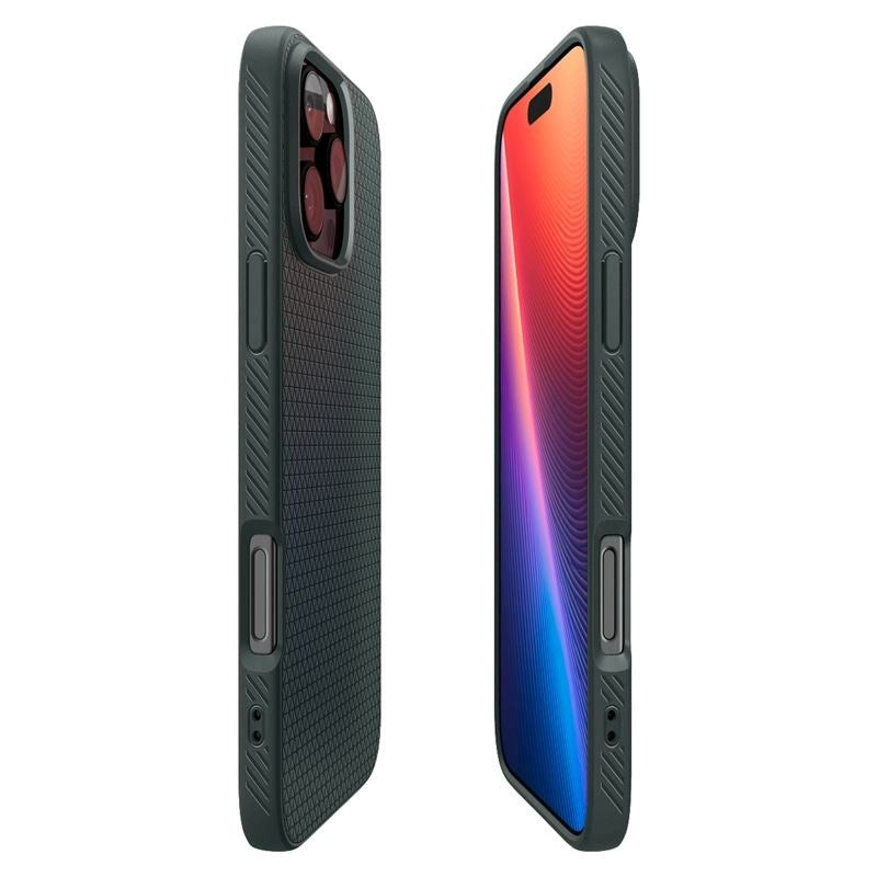 Spigen iPhone 16 Pro Liquid Air Bagside Cover - Grøn