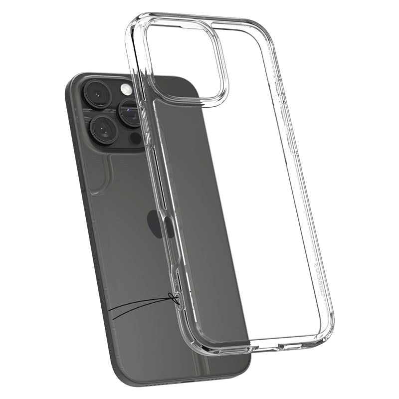 Spigen iPhone 16 Pro Crystal Hybrid Cover - Gennemsigtig