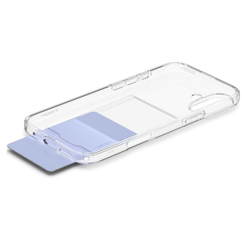 Spigen iPhone 16 Crystal Slot Bagside Cover - Gennemsigtig