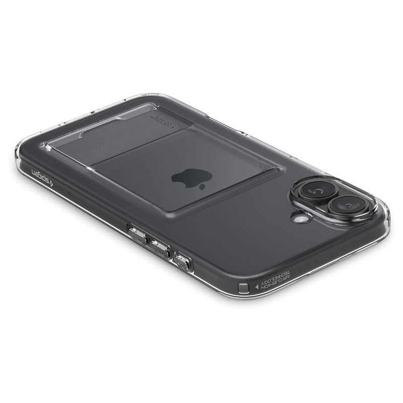 Spigen iPhone 16 Crystal Slot Bagside Cover - Gennemsigtig