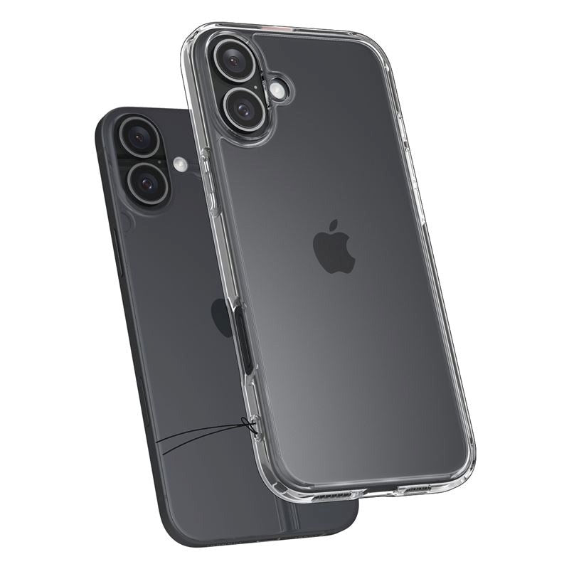 Spigen iPhone 16 Crystal Hybrid Cover - Gennemsigtig