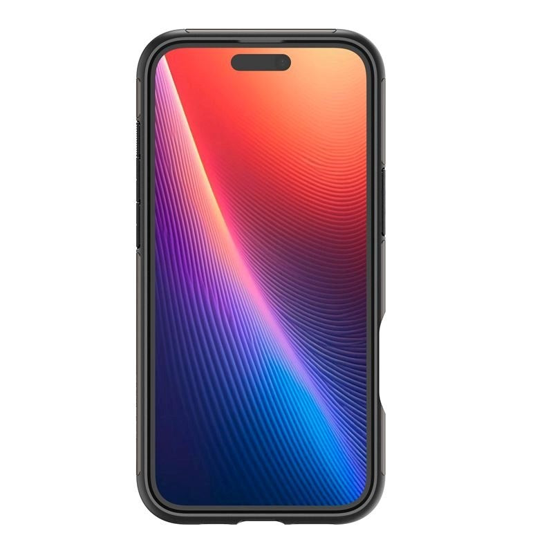 Spigen iPhone 16 Slim Armor Bagside Cover m. Kickstand - MagSafe Kompatibel - Gunmetal