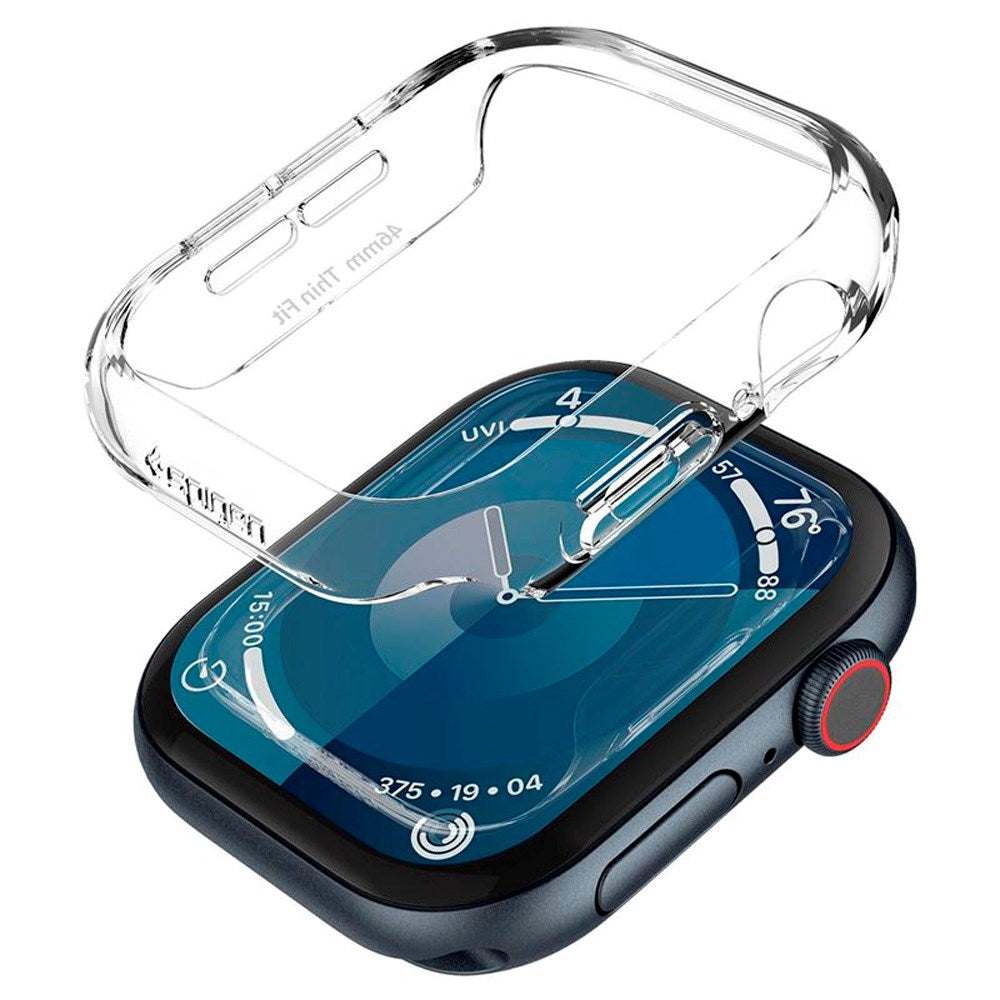 Apple Watch 11 / 10 (46mm) - Spigen Thin Fit Cover - Gennemsigtig