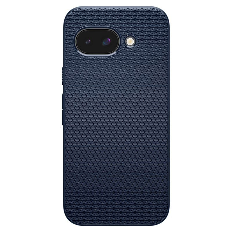 Google Pixel 9a - Spigen Liquid Air - Fleksibelt Plastik Cover - Blå