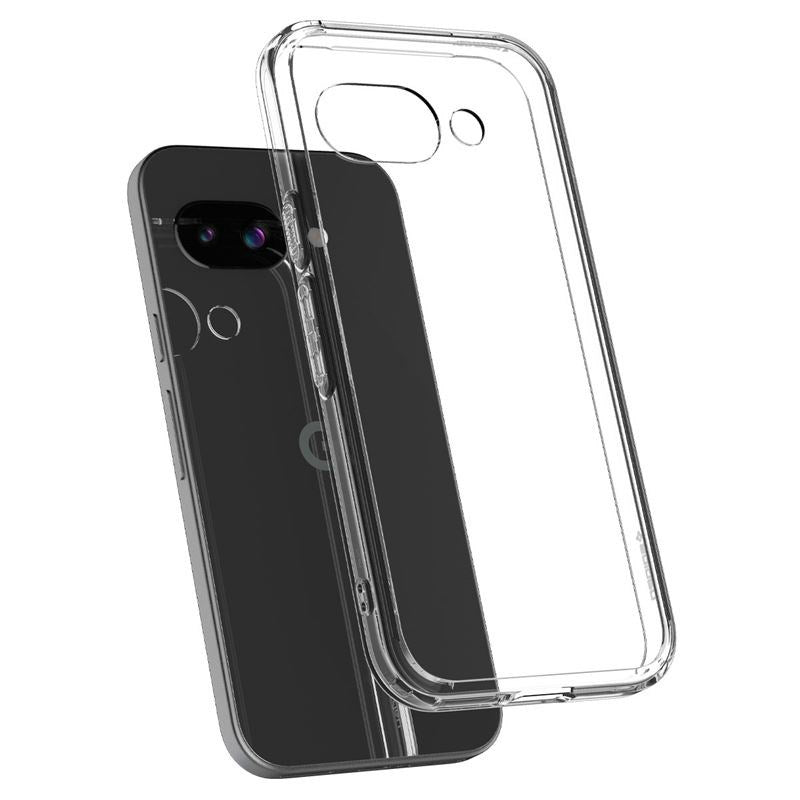 Google Pixel 9a Spigen Crystal Clear Case - Gennemsigtig