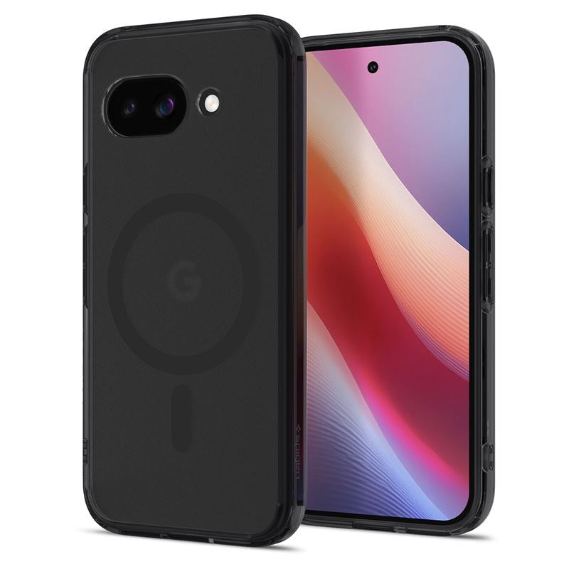 Google Pixel 9a - Spigen Ultra Hybrid Cover - MagSafe Kompatibel - Sort