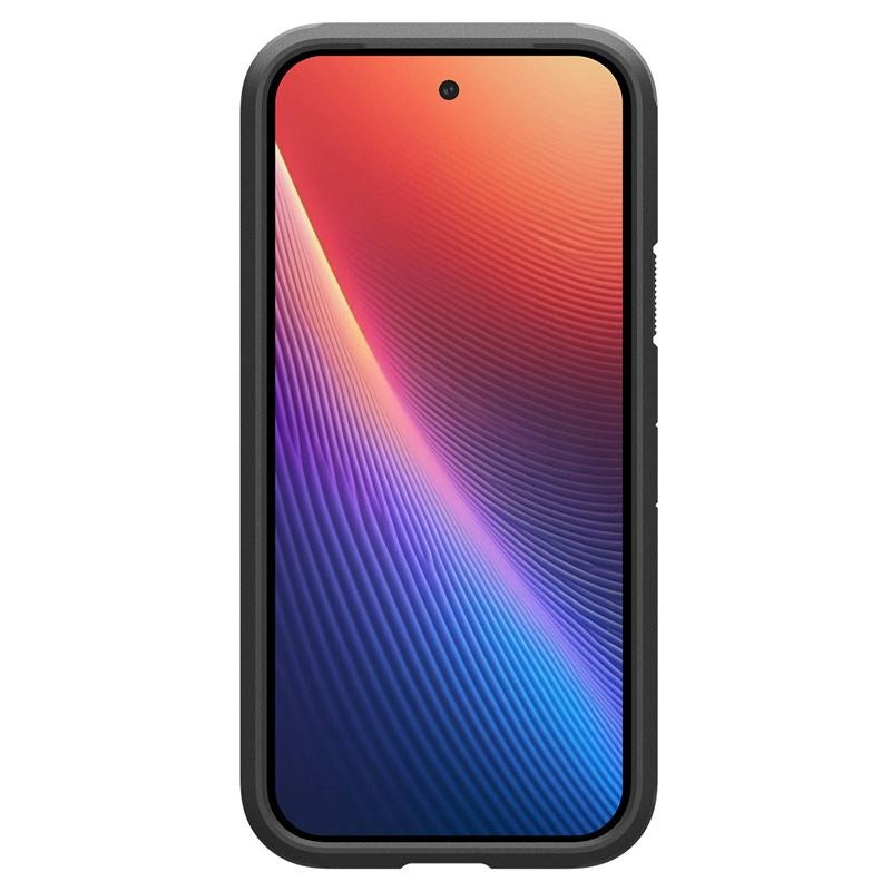 Google Pixel 9a - Spigen Tough Armor Hybrid Cover m. Kickstand - MagSafe Kompatibel - Blå