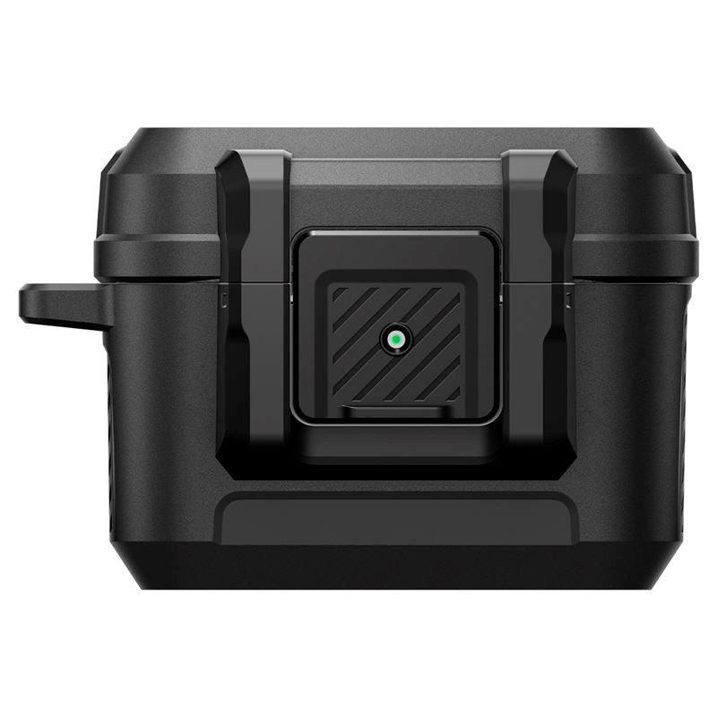 Spigen - Apple AirPods Pro (3. gen.) Lock Fit Cover - Matte Black