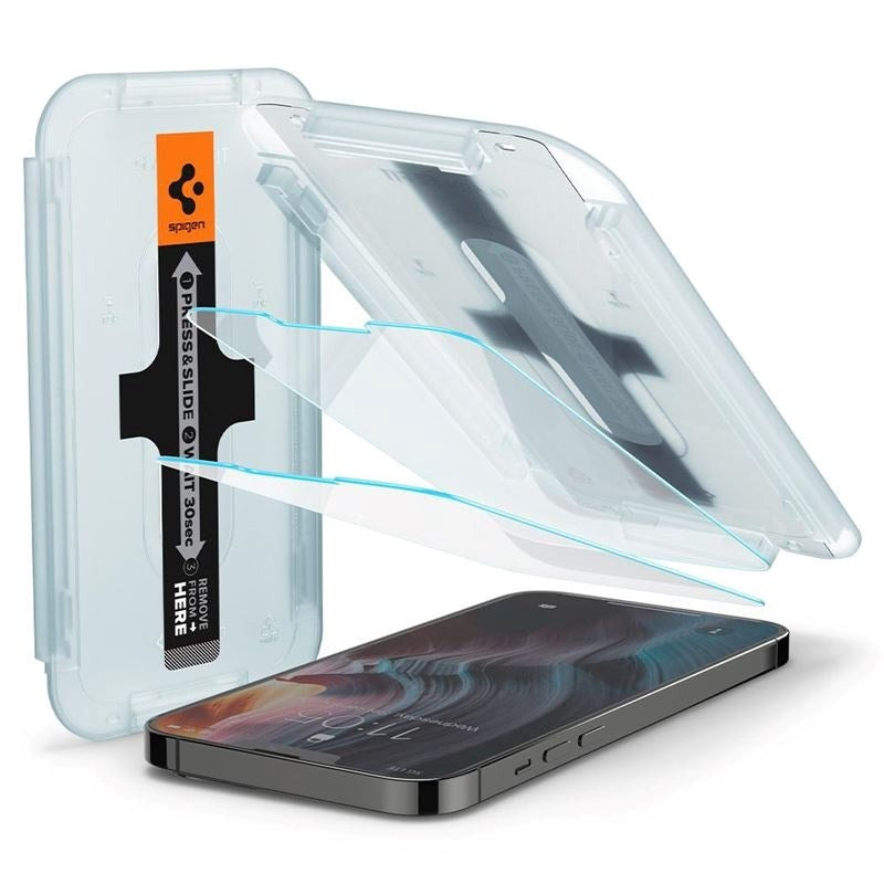 iPhone 14 Plus / 13 Pro Max EZ Fit Glas.tR Skærmbeskyttelsesglas 2 Stk. - Case Friendly - Gennemsigtig