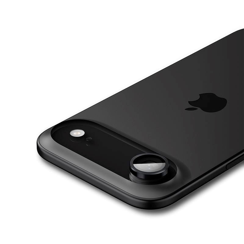 Spigen - iPhone Air - Glass tR EZ Fit Optik Pro Kameralinsebeskyttelsesglas - 2 stk - Sort